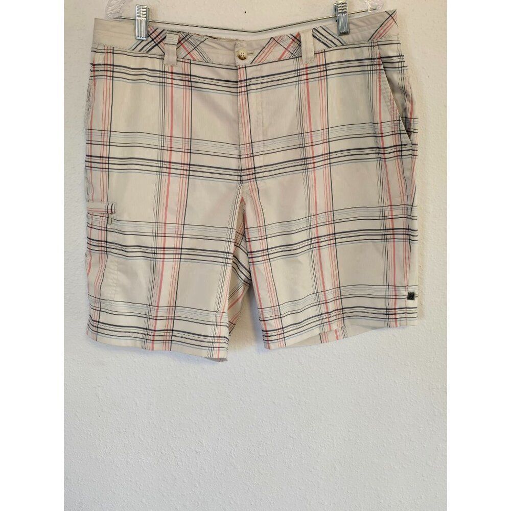 Zero Restriction Tour Series  Mens Golf Shorts Plaid Size 36